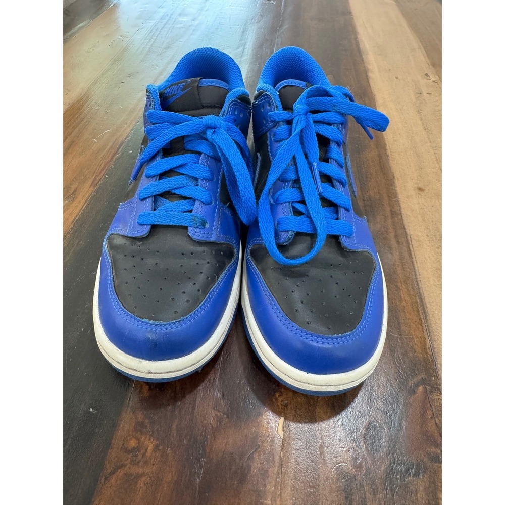 Nike Dunk Low Hyper Royal Black CW1590-001 Youth Size 6Y Mens 6 Womens 7.5